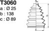 DEPA T3060 Bellow Set, drive shaft